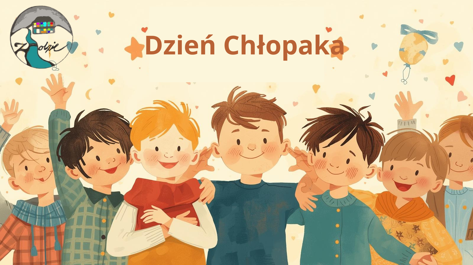 Dzień Chłopaka 2025 plakat z napisem dzień chłopaka