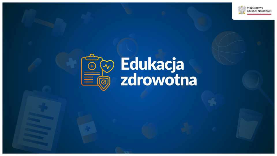 edukacja zdrowotna napis edukacja zdrowotna