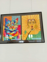 Wystawa pokonkursowa - PORTRET w stylu kubizmu, fowizmu i popartu