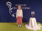 SP2 Istebna - Szkolny Konkurs Recytatorski 2025 - kl.1