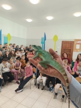 Zajęcia przyrodnicze z panem Andrzejem Pająkiem